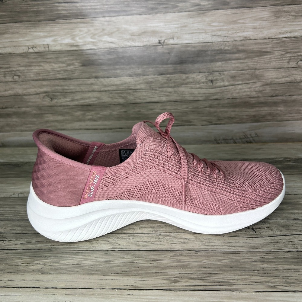 Skechers Women Sneakers Mauve Slip-ins Ultra Flex 3.0 Smooth Step Size 8.5 - Picture 7 of 11